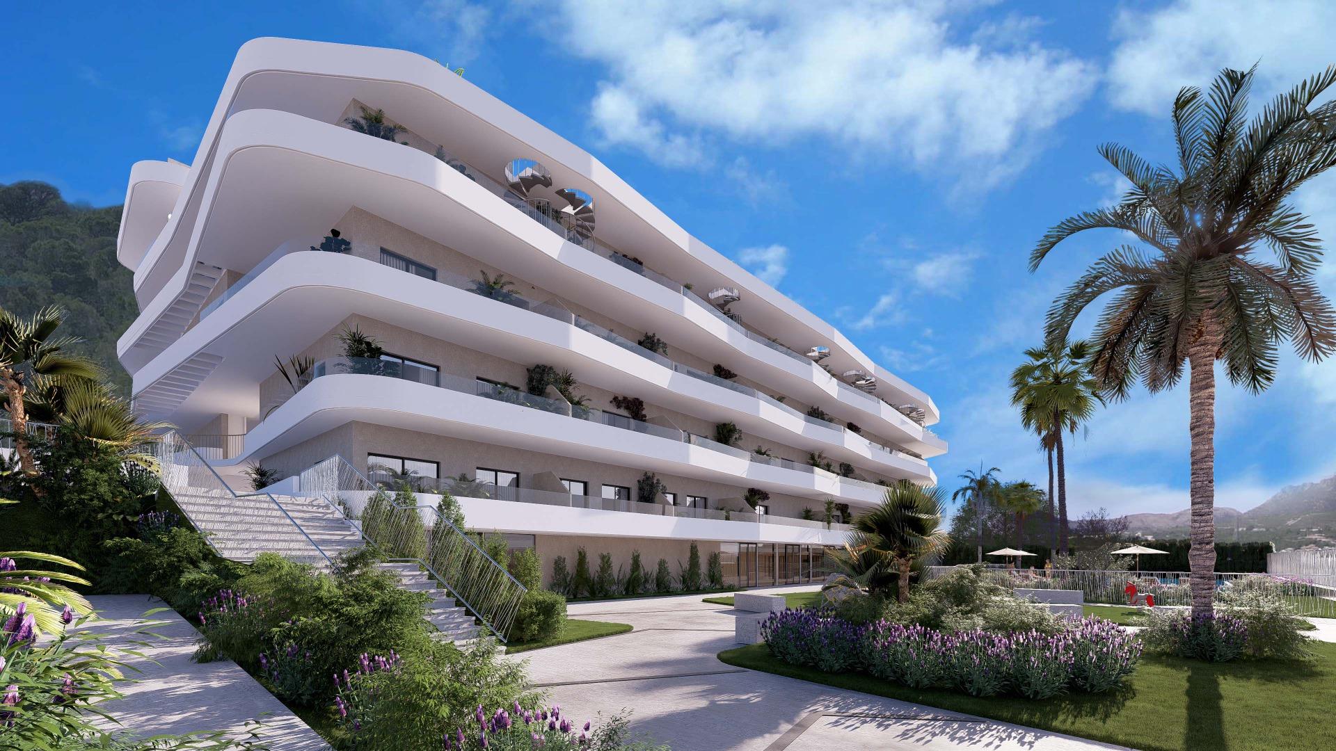 Ground floor apartment te koop in la Nucia | 2 slaapkamers H1110