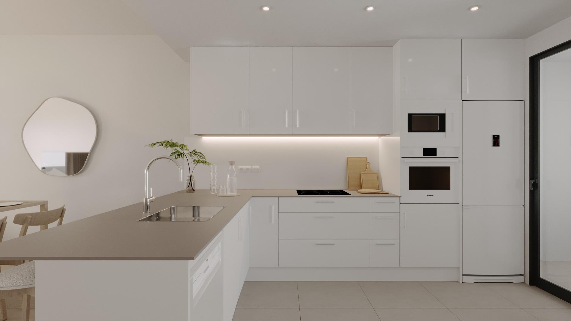 Ground floor apartment te koop in la Nucia | 2 slaapkamers H1110