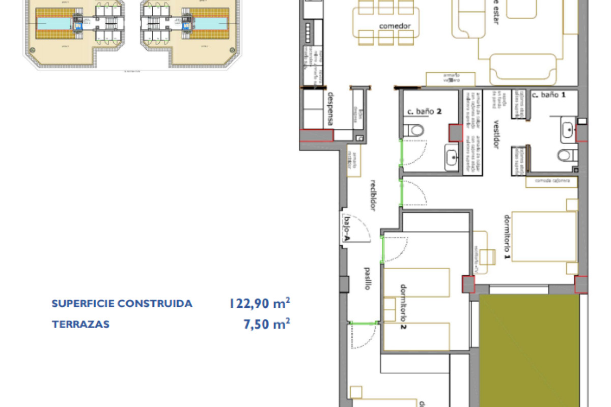 Ground floors te koop in Almoradí | 3 slaapkamers H386319
