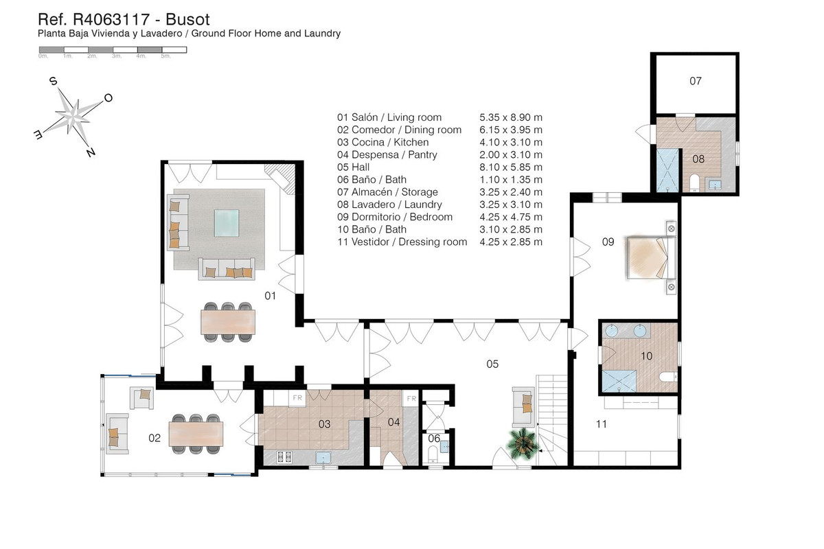 Vrijstaande Villa te koop in Busot | 5 slaapkamers H4063117