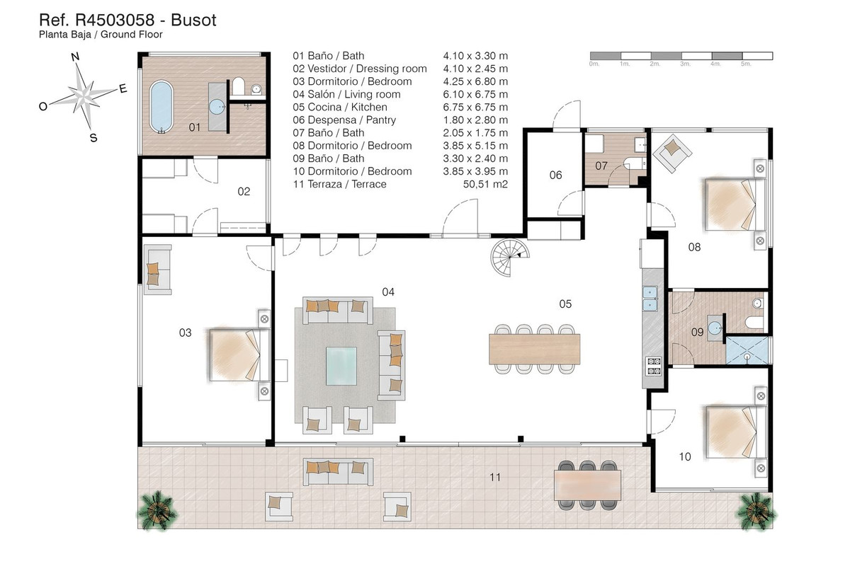 Vrijstaande Villa te koop in Busot | 4 slaapkamers H4503058