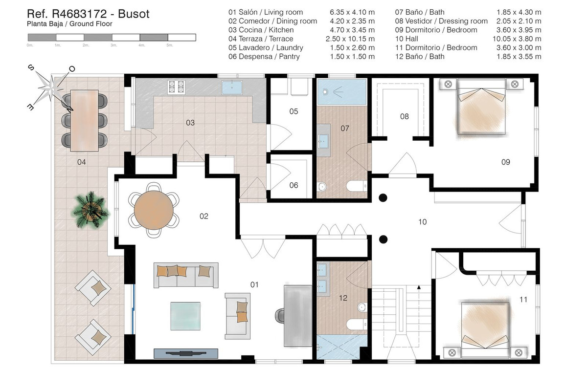 Vrijstaande Villa te koop in Busot | 5 slaapkamers H4683172