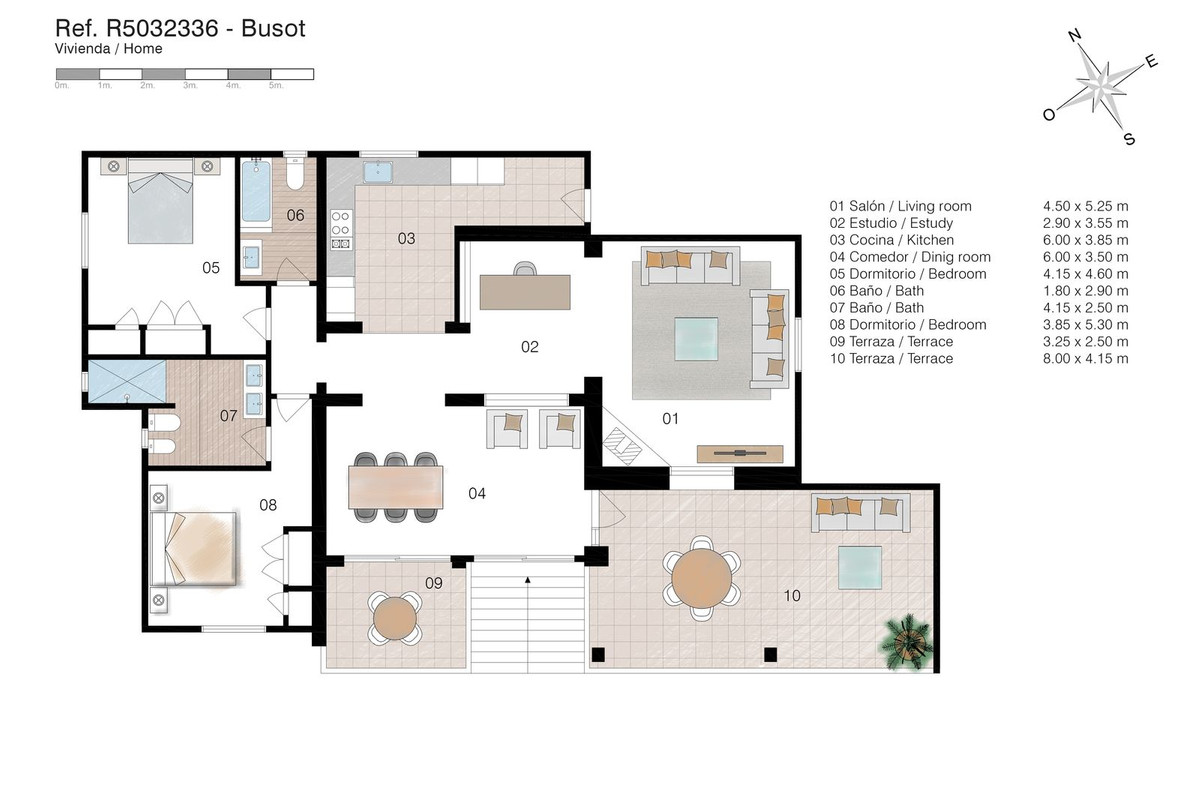 Vrijstaande Villa te koop in Busot | 4 slaapkamers H5032336