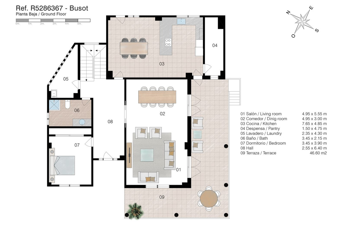 Vrijstaande Villa te koop in Busot | 5 slaapkamers H5296624