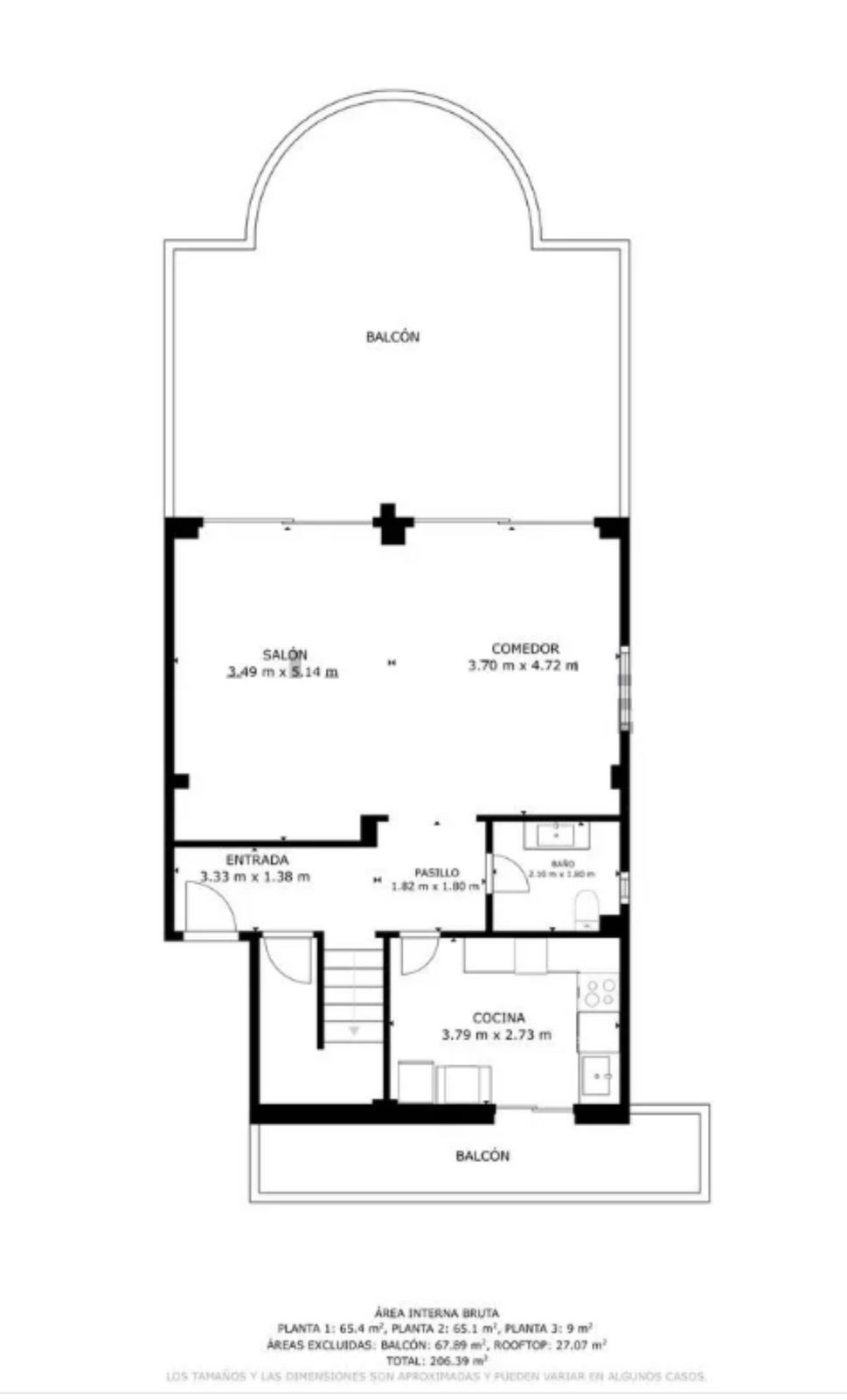 Penthouse te koop in Estepona | 3 slaapkamers H5495011