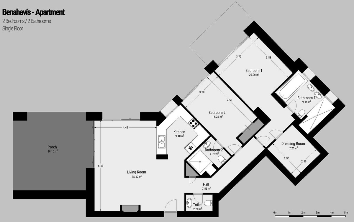 Huis te koop in Los Flamingos | 2 slaapkamers H5447467