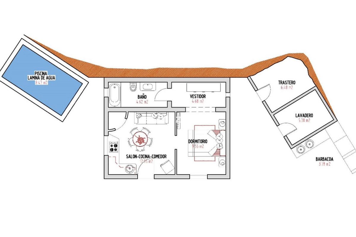 Vrijstaande Villa te koop in Nerja | 1 slaapkamers H5227588