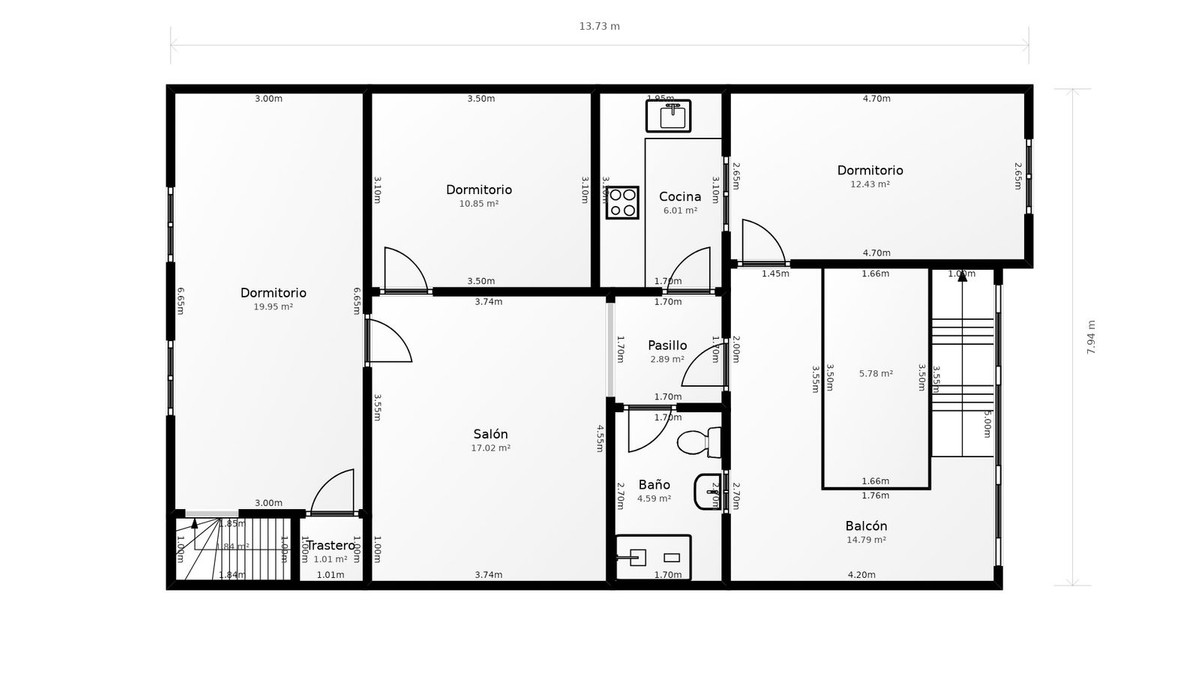 Huis te koop in Pedregalejo | 5 slaapkamers H5125072