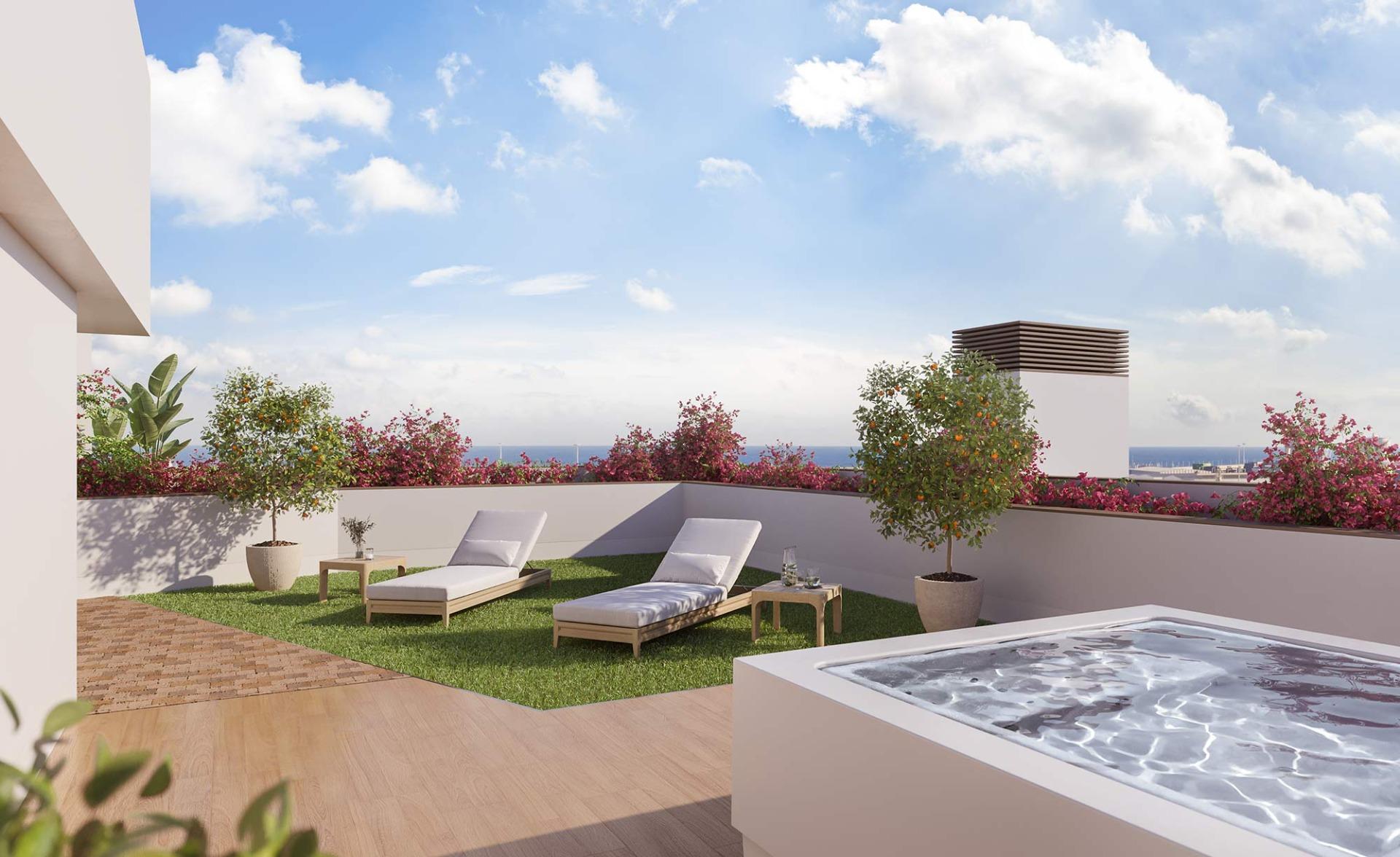 penthouse te koop in Alicante | 3 slaapkamers H0308