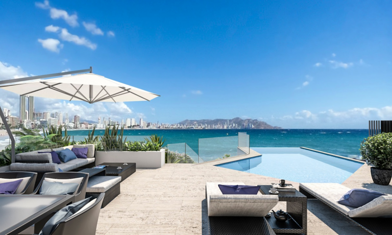 Penthouse te koop in Benidorm | 3 slaapkamers H3639AT