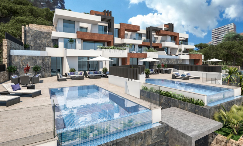 Penthouse te koop in Benidorm | 3 slaapkamers H3639AT