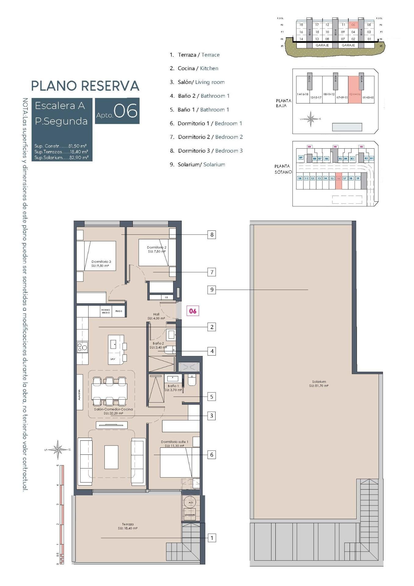 Penthouse te koop in Benijofar | 3 slaapkamers H9462