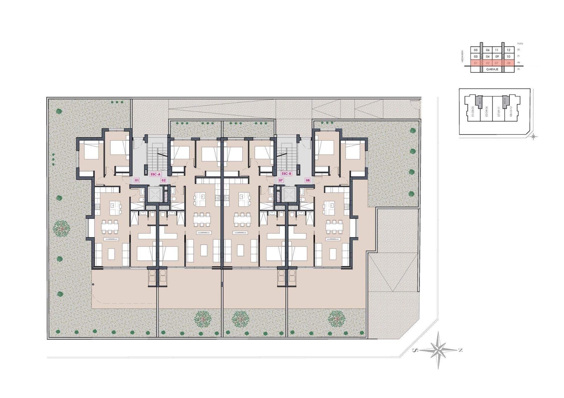 Penthouse te koop in Benijofar | 3 slaapkamers H9838