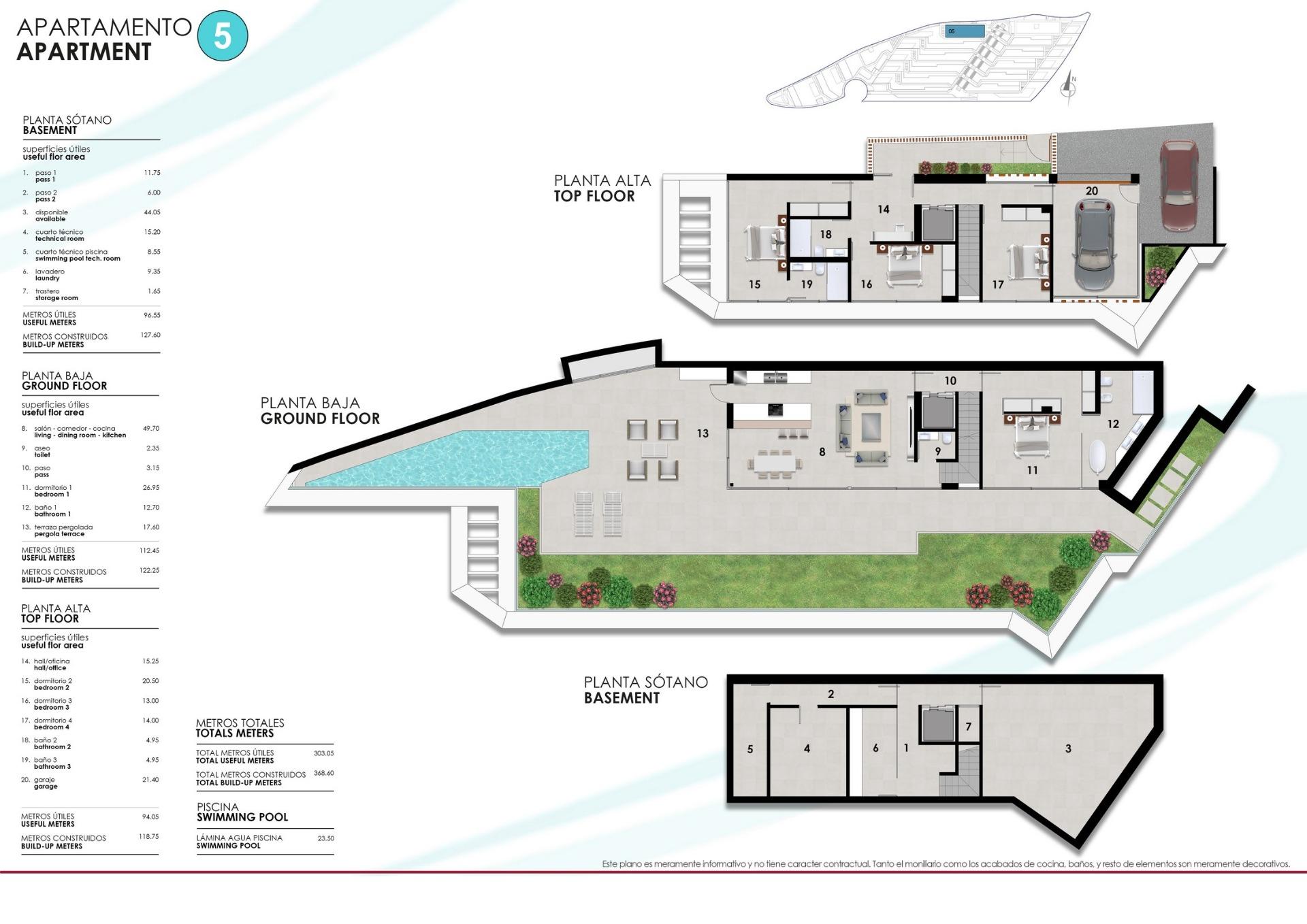 Penthouse te koop in Calpe | 4 slaapkamers H9172
