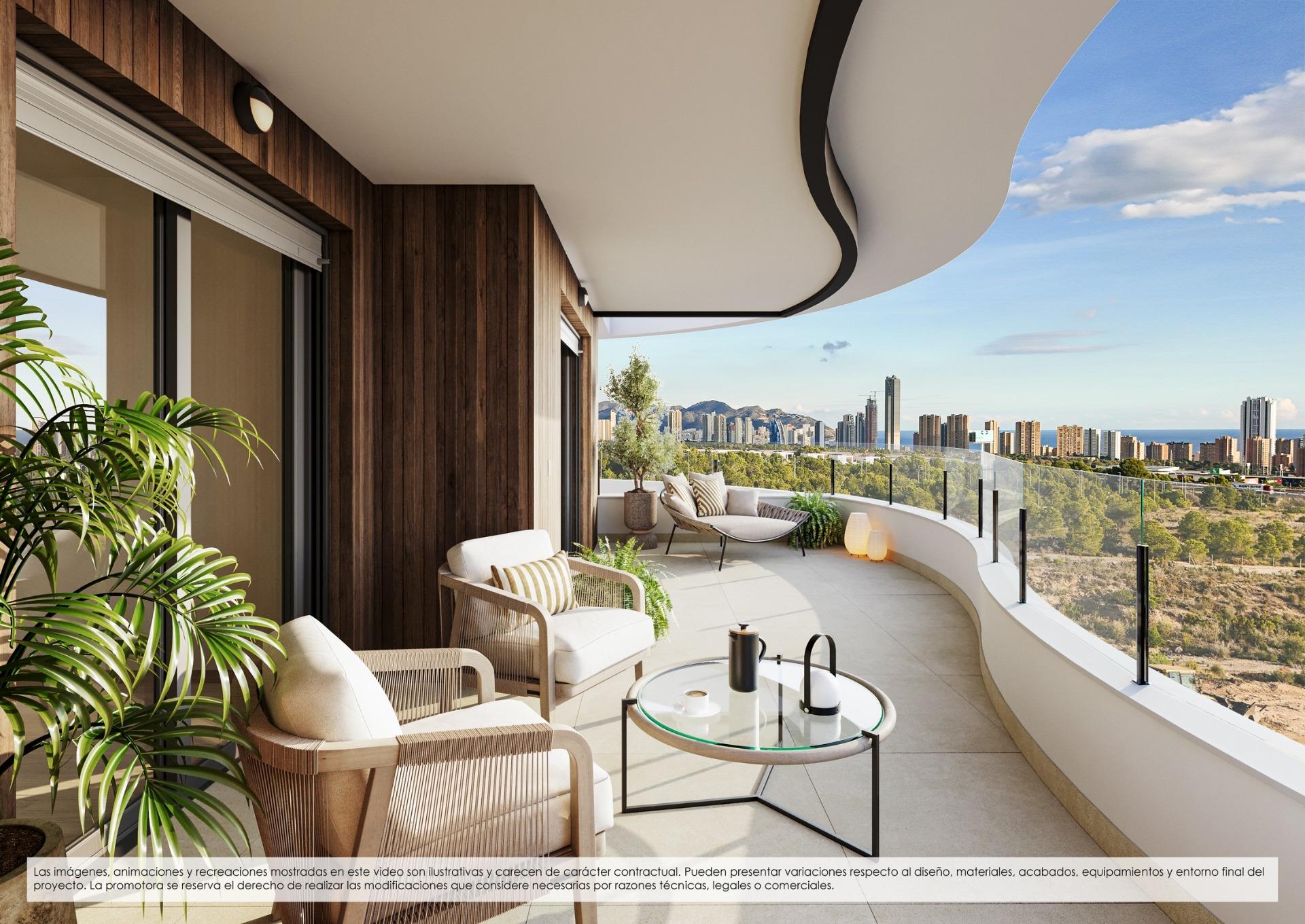 Penthouse te koop in Finestrat | 2 slaapkamers H1616