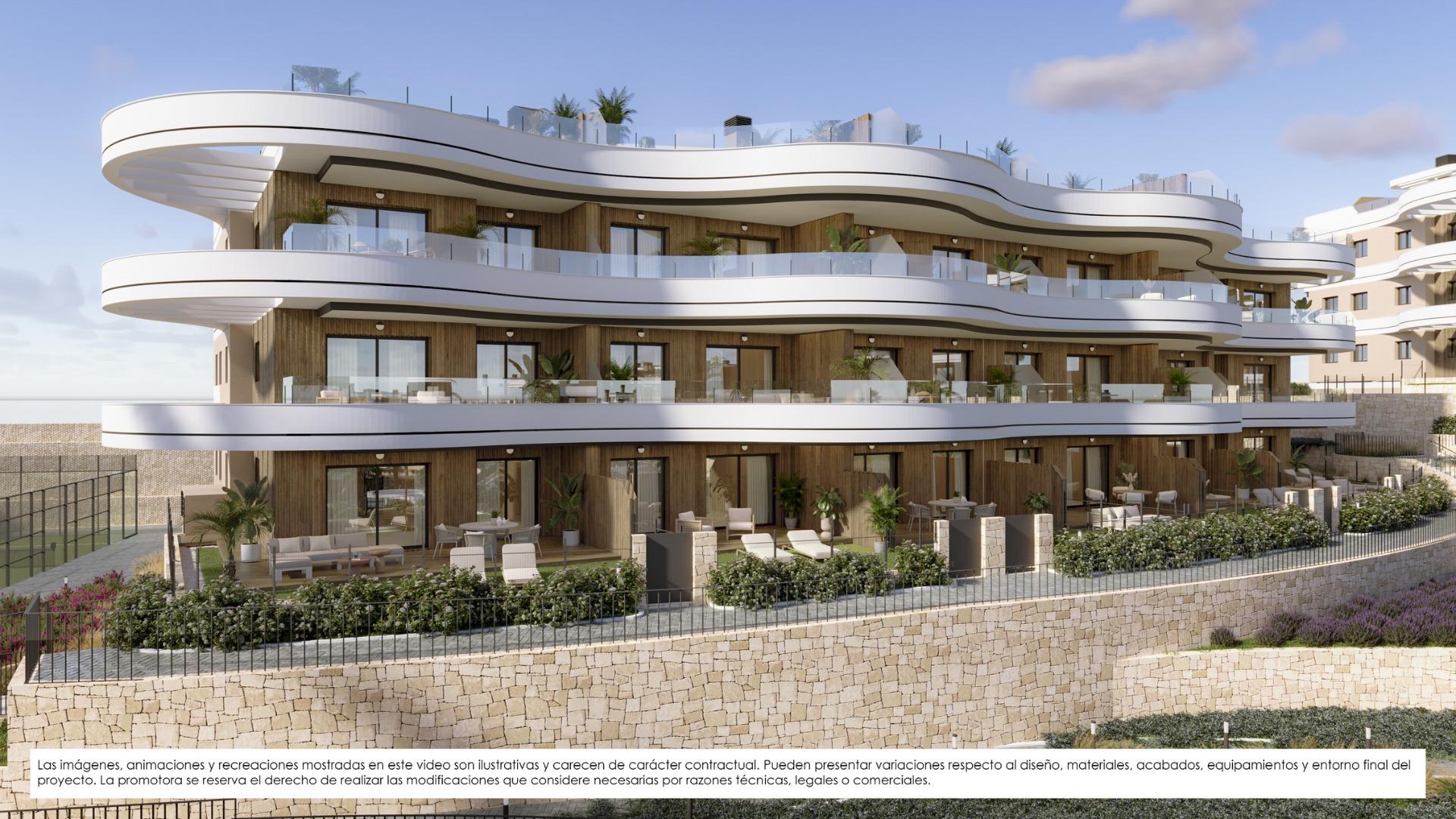 Penthouse te koop in Finestrat | 2 slaapkamers H1616