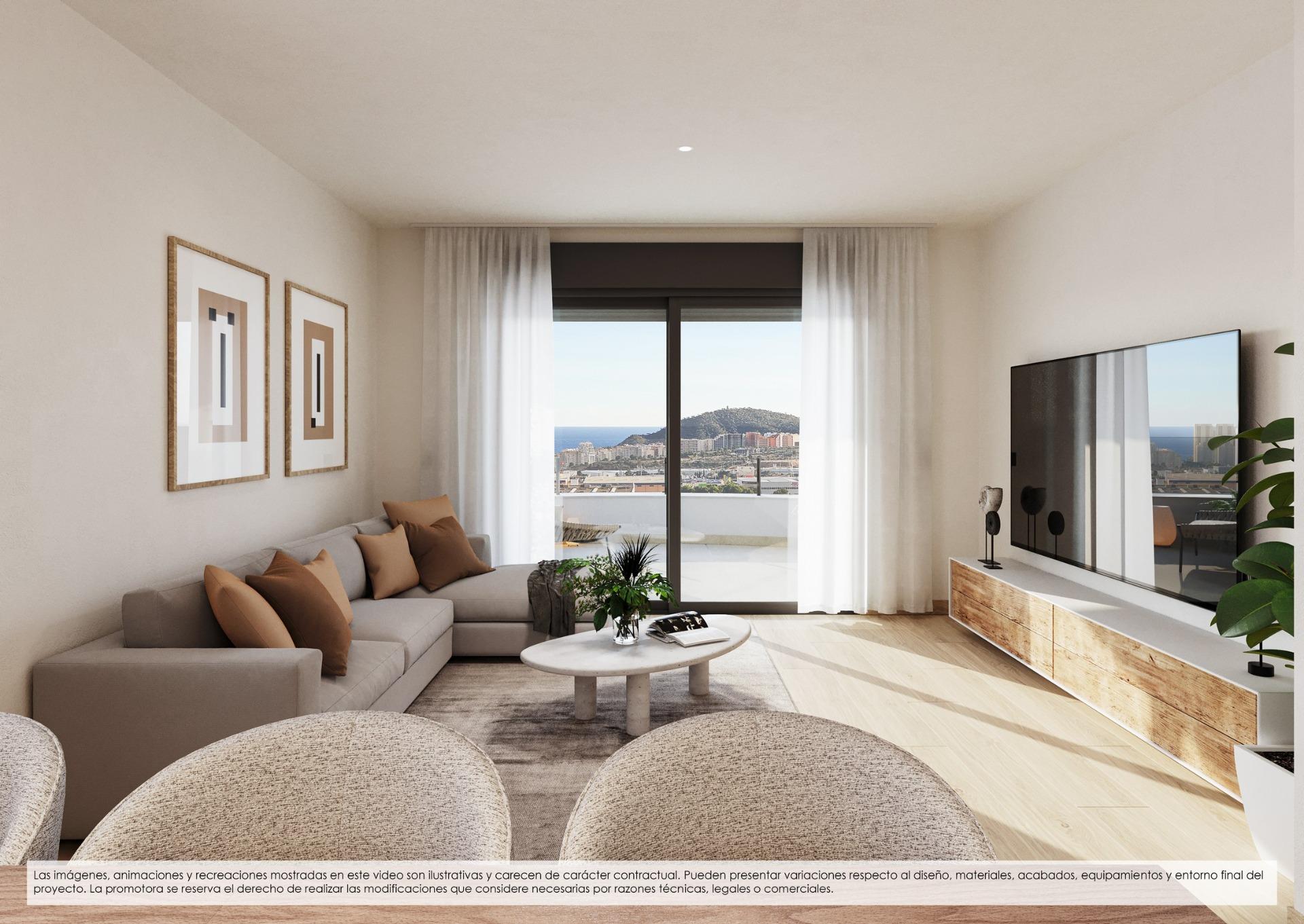 Penthouse te koop in Finestrat | 3 slaapkamers H1617