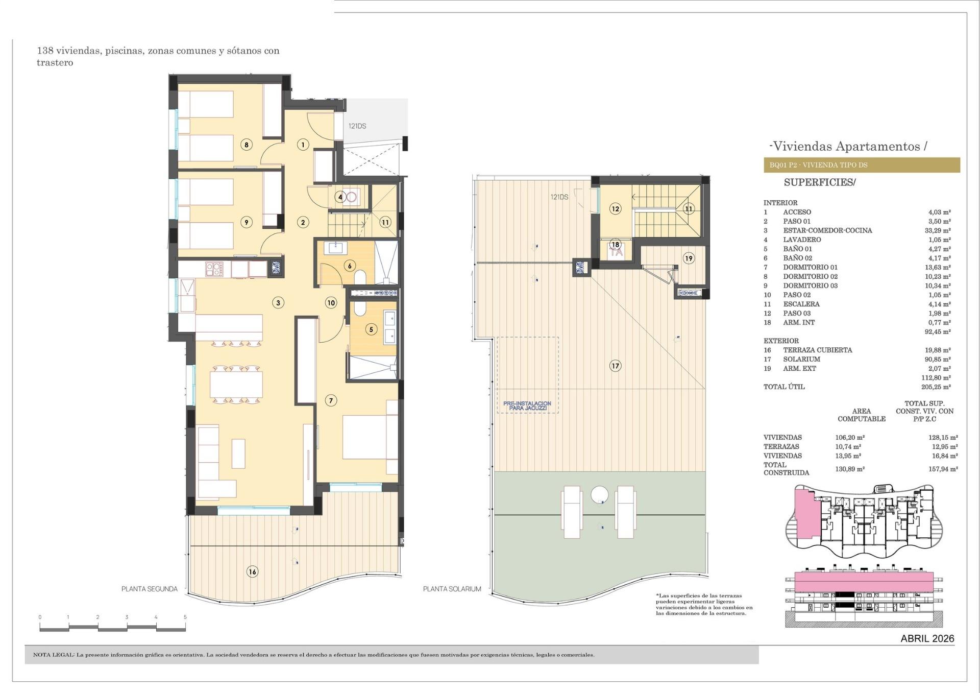 Penthouse te koop in Finestrat | 3 slaapkamers H1617