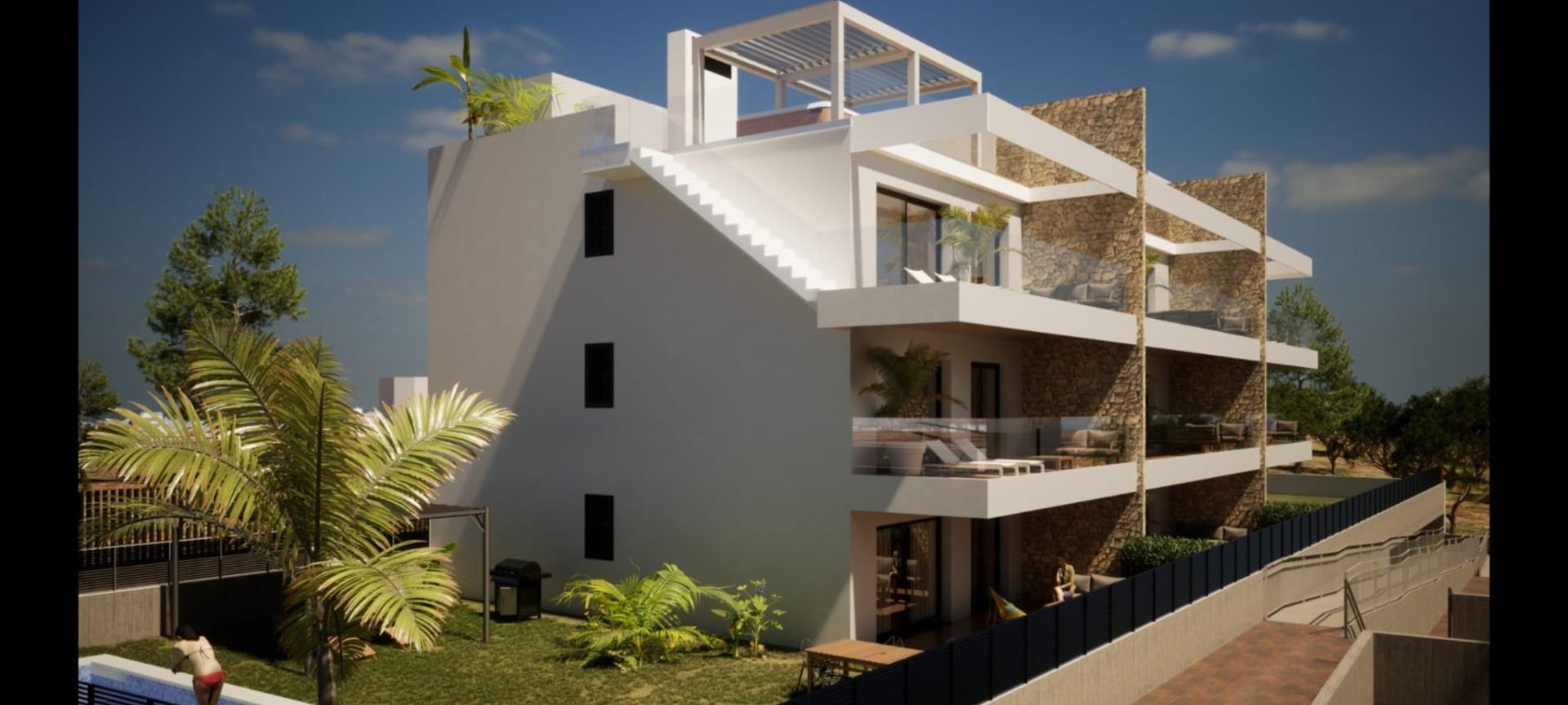 Penthouse te koop in Finestrat | 2 slaapkamers H7093