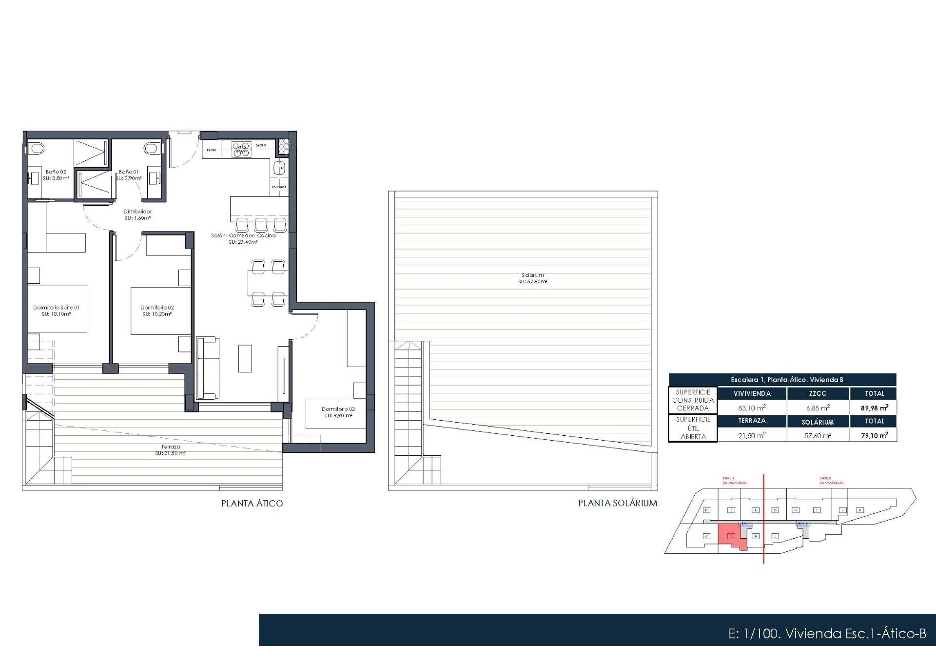 Penthouse te koop in Formentera del Segura | 3 slaapkamers H10076
