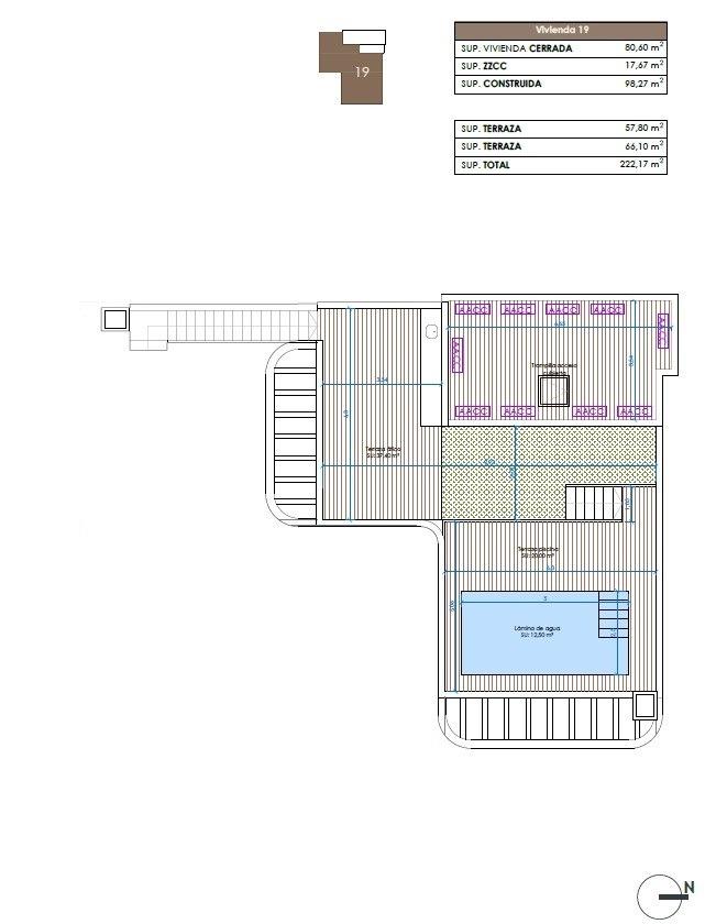 Penthouse te koop in Guardamar del Segura | 3 slaapkamers H9094