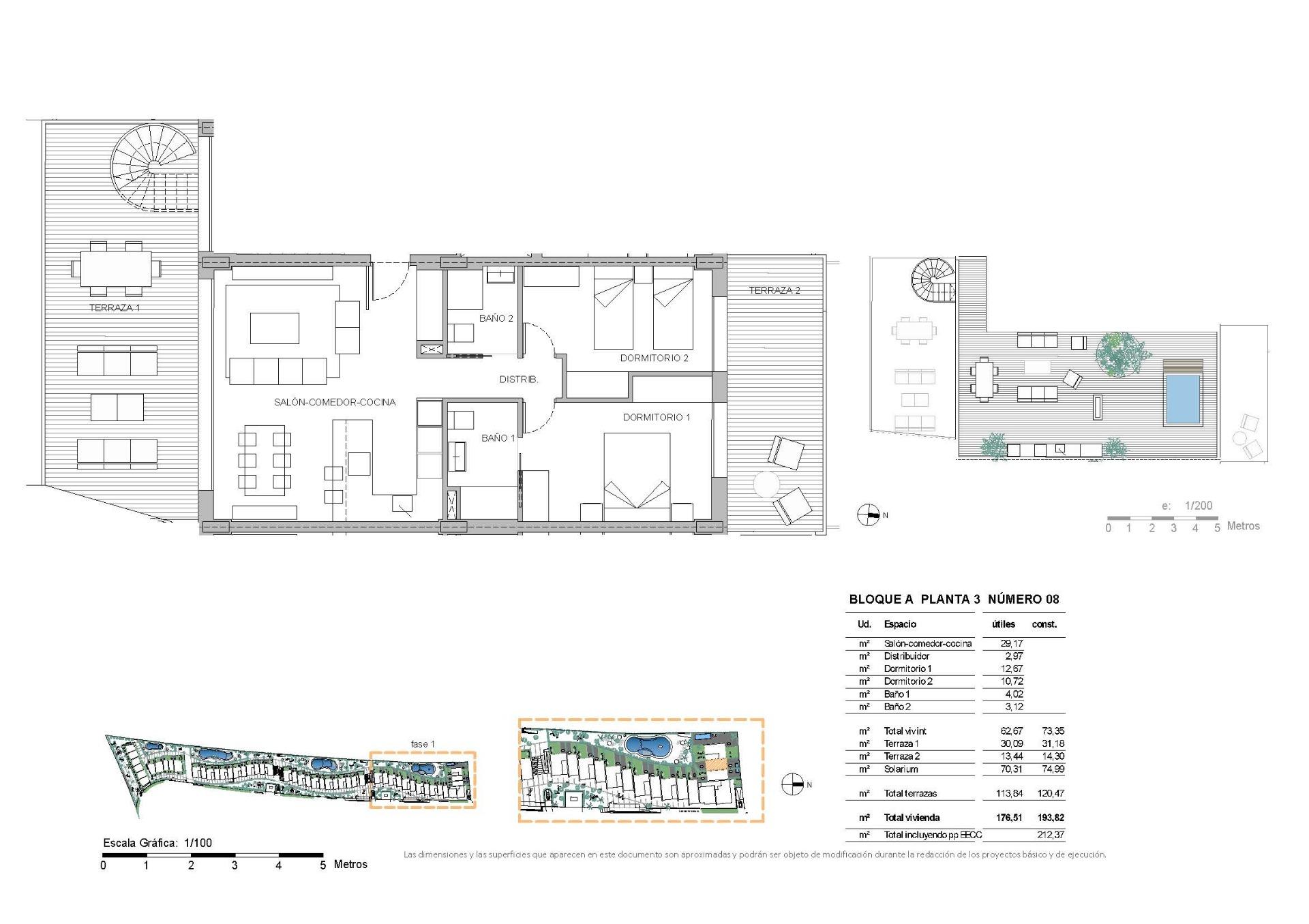 Penthouse te koop in la Nucia | 2 slaapkamers H1585