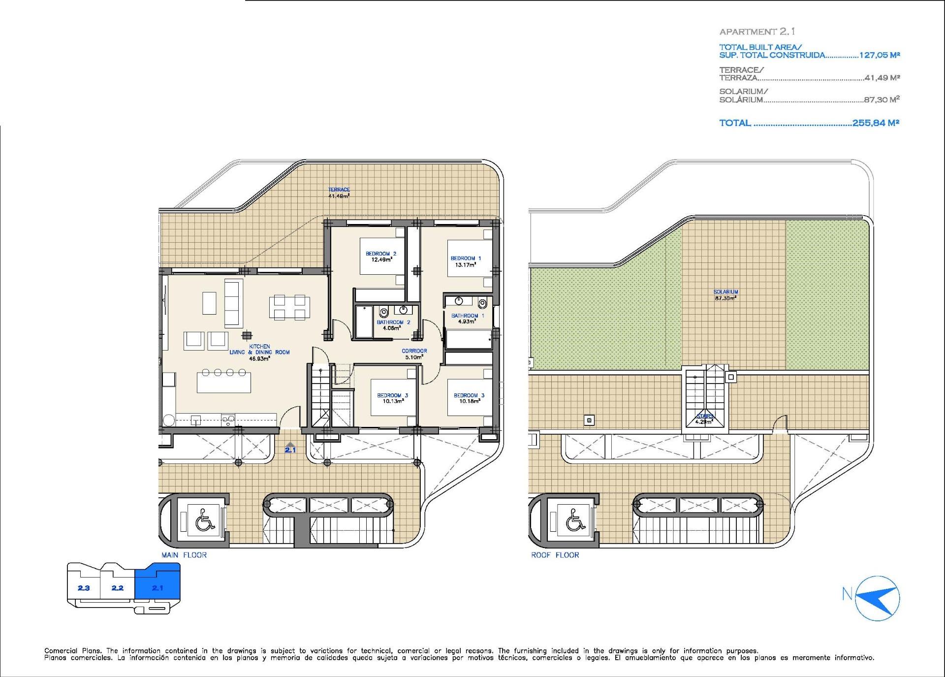 Penthouse te koop in Los Alcazares | 4 slaapkamers H9190