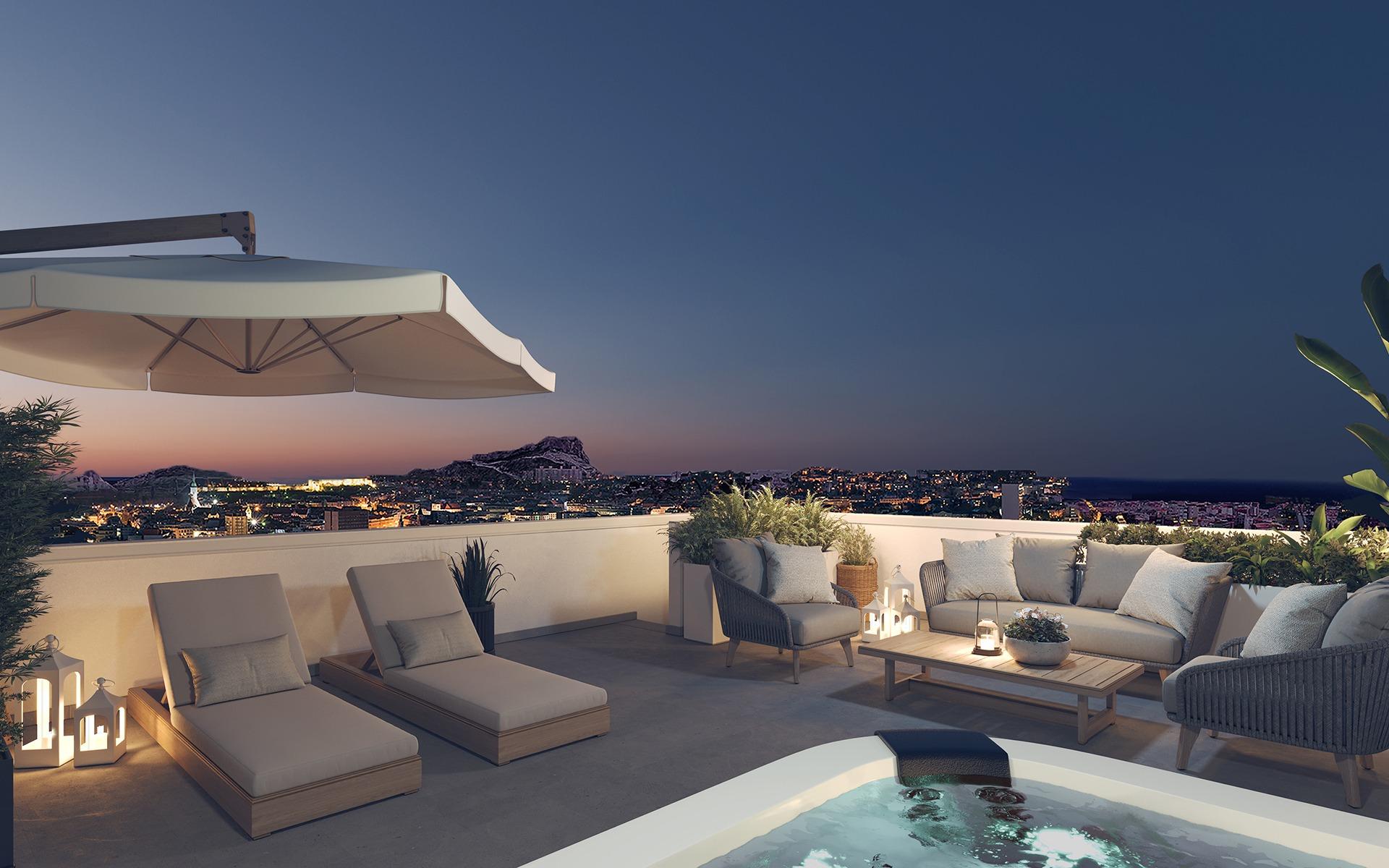 penthouse te koop in Alicante | 3 slaapkamers H0851