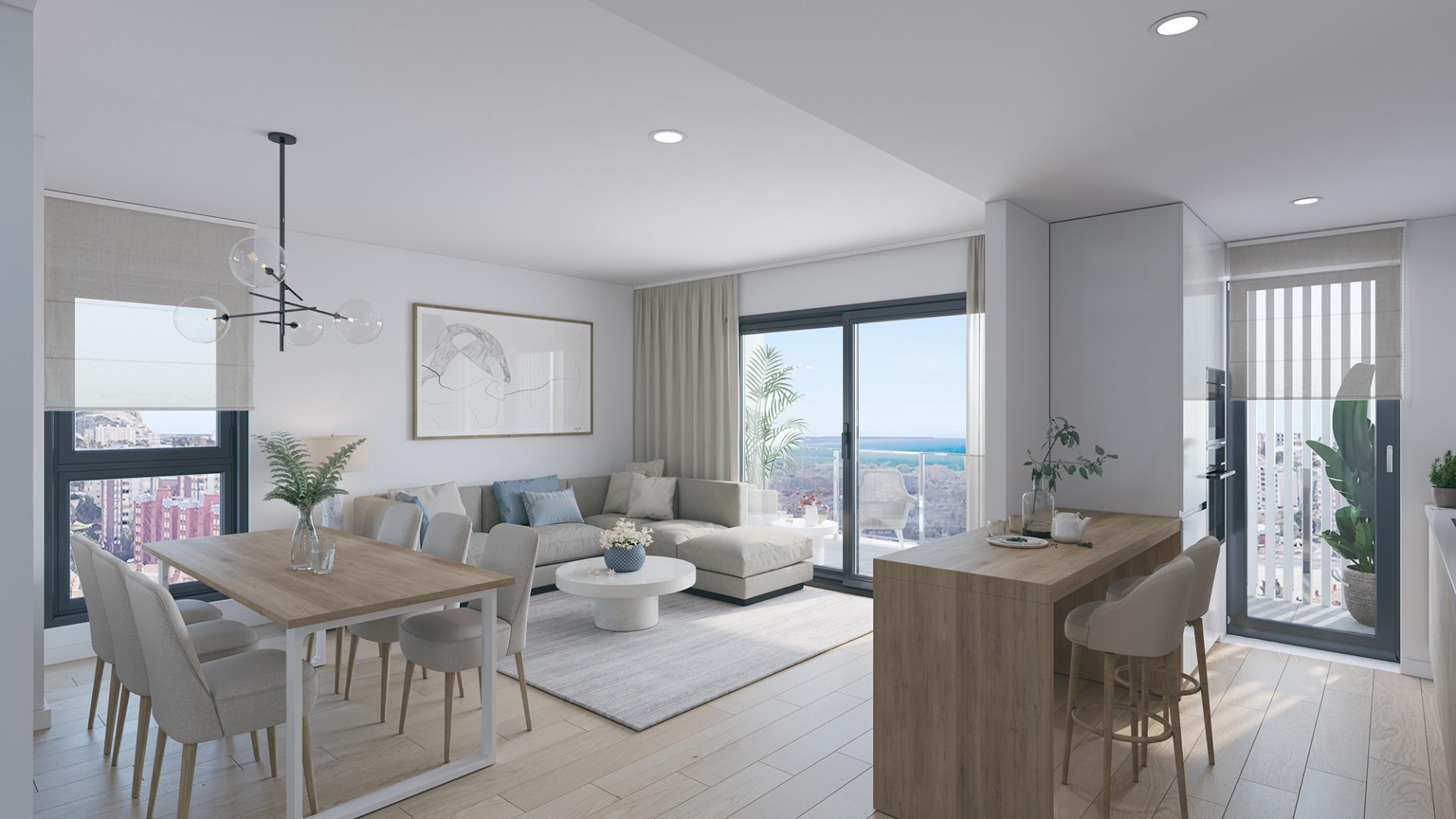 penthouse te koop in Alicante | 3 slaapkamers H0851