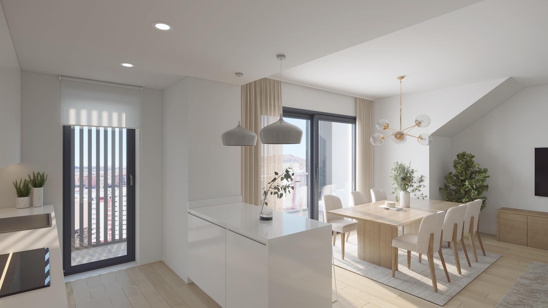 penthouse te koop in Alicante | 3 slaapkamers H0851