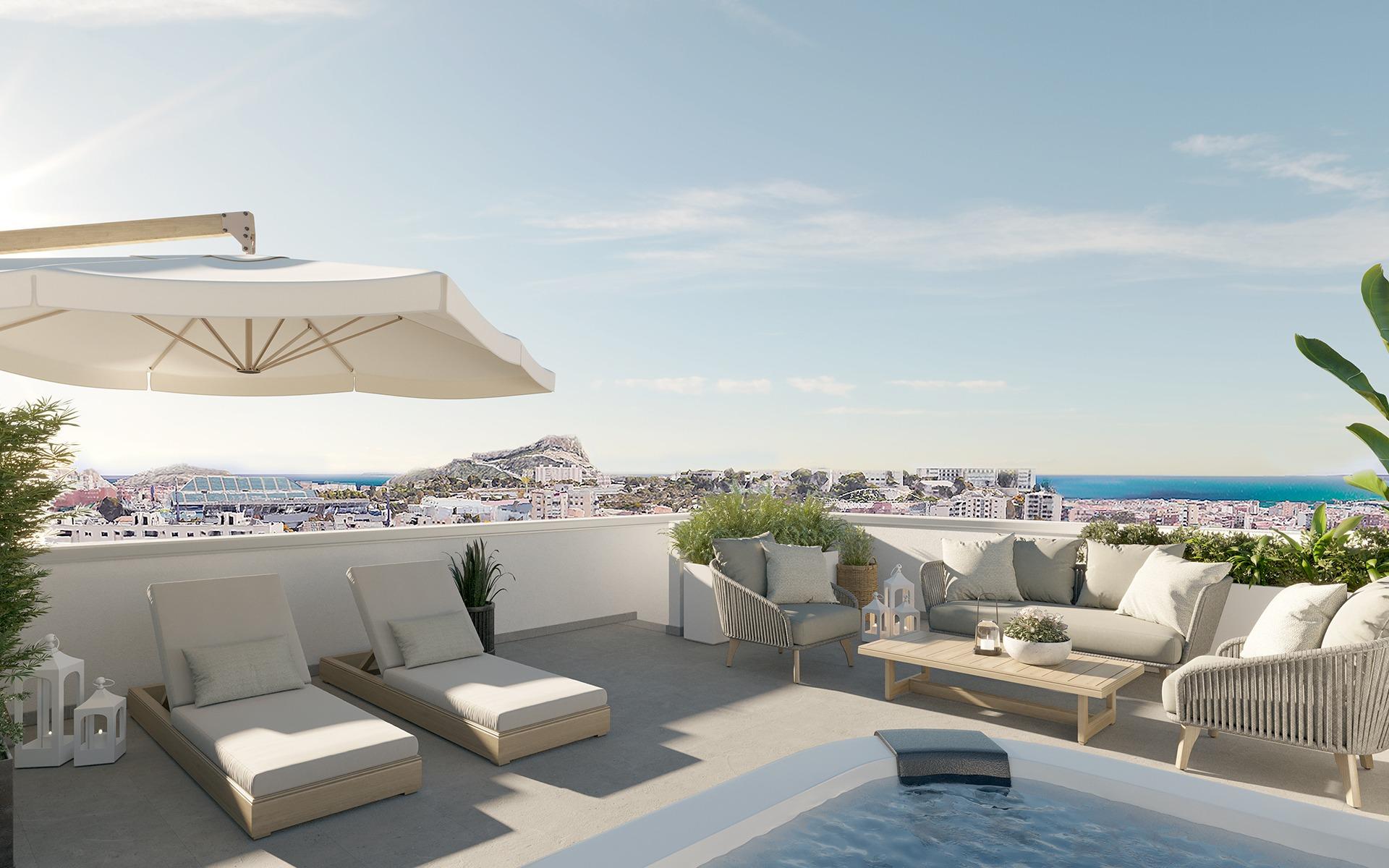 penthouse te koop in Alicante | 3 slaapkamers H0851