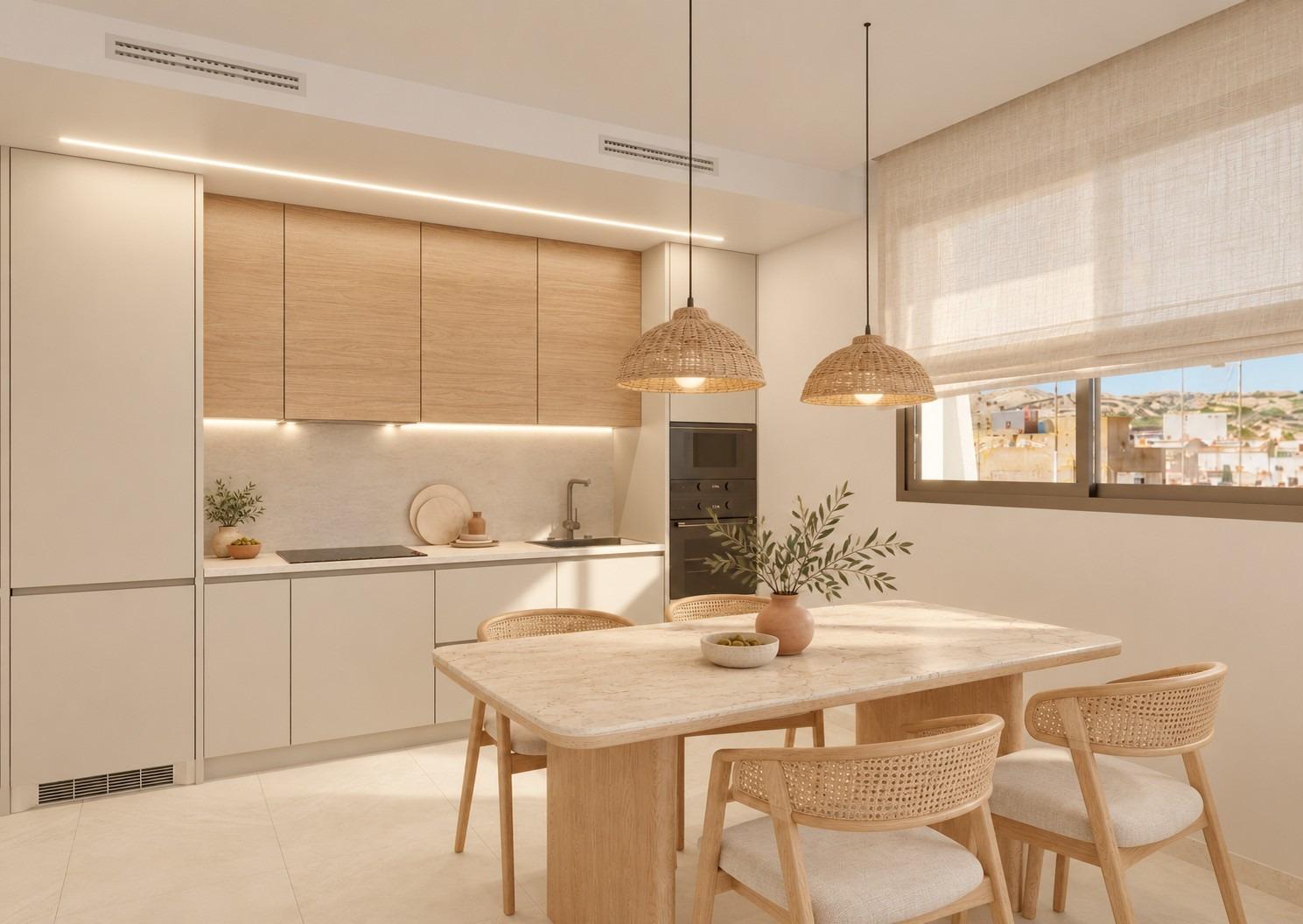 Penthouse te koop in Santa Pola | 1 slaapkamers H10048