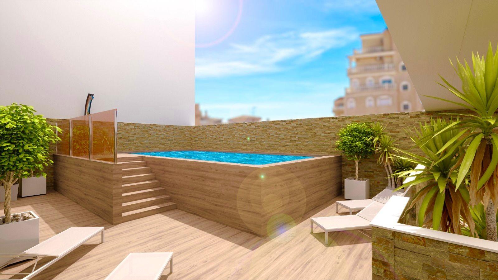 Penthouse te koop in Torrevieja | 3 slaapkamers H8249
