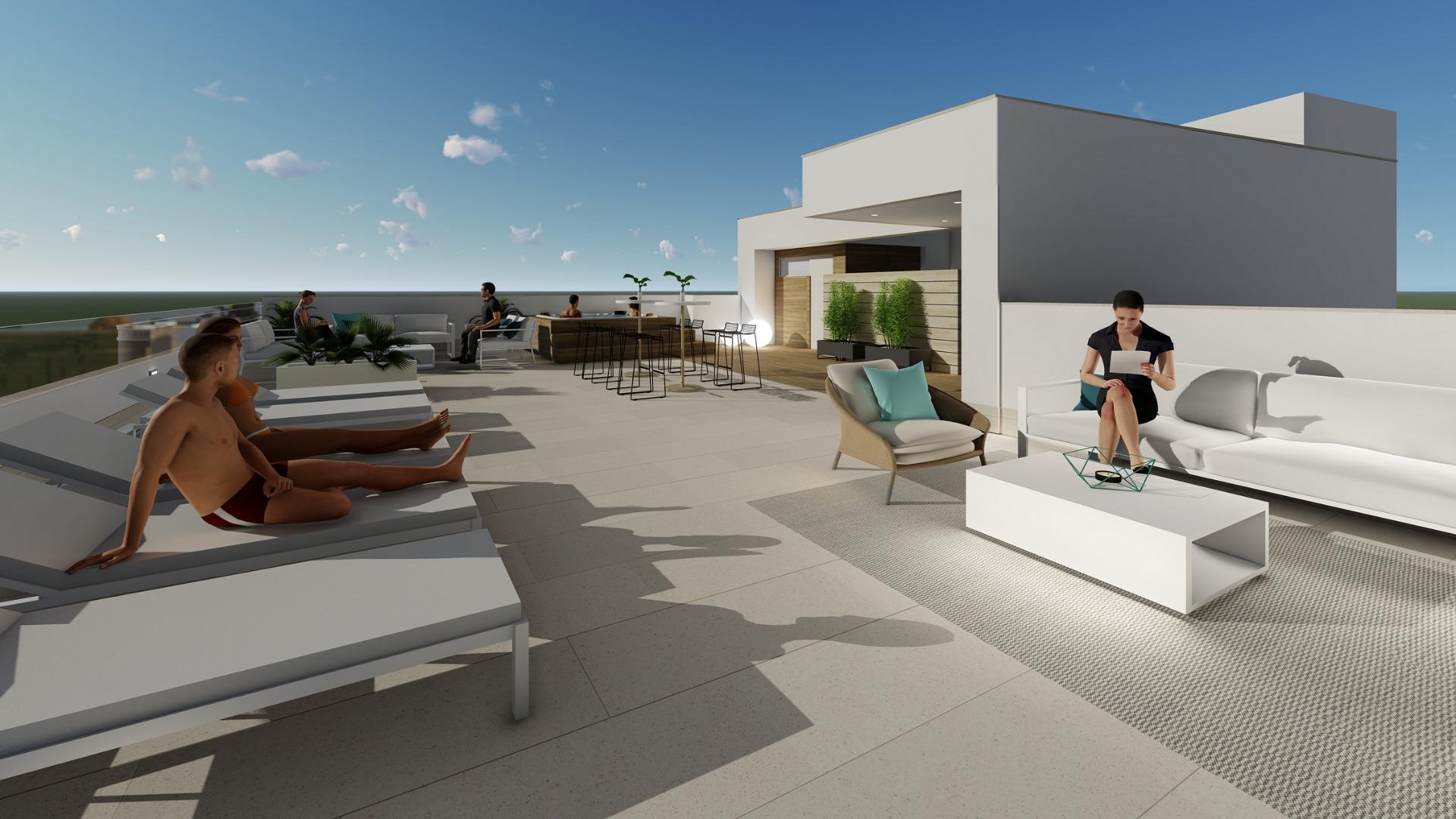 Penthouse te koop in Torrevieja | 3 slaapkamers H9035