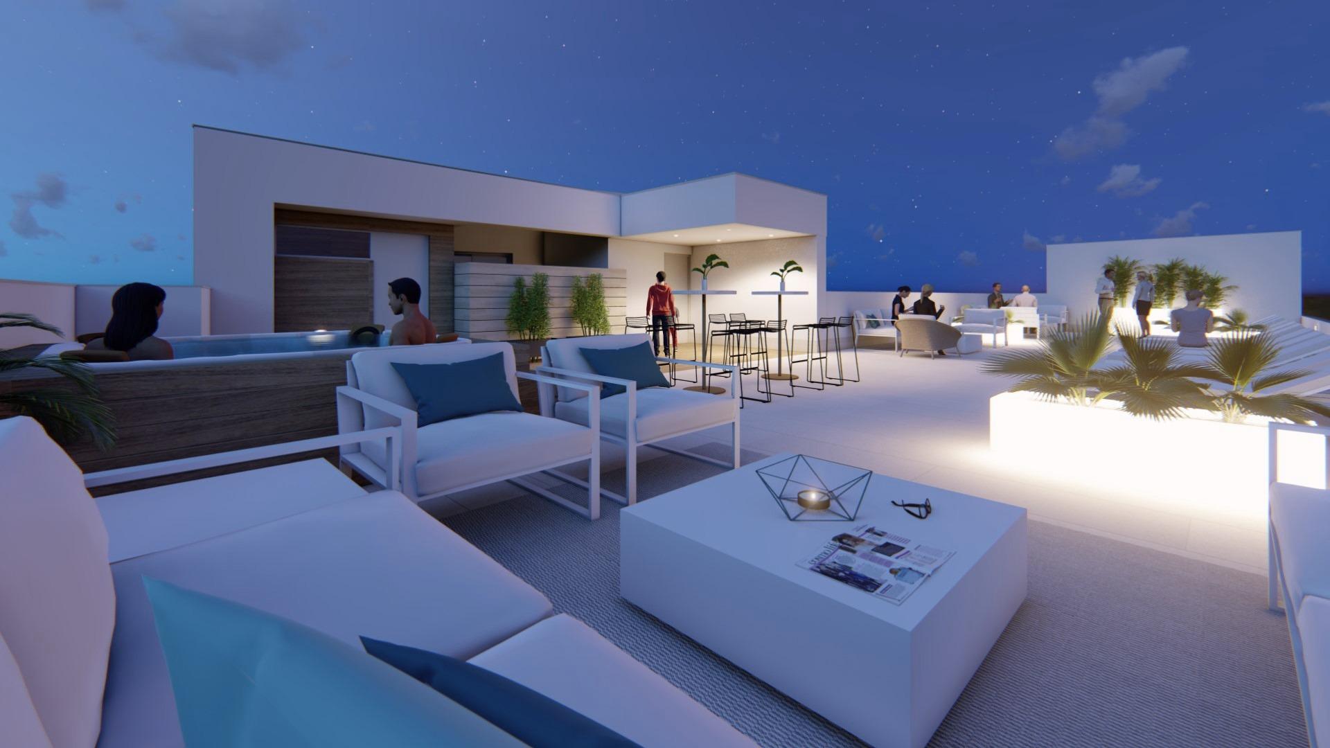 Penthouse te koop in Torrevieja | 3 slaapkamers H9035