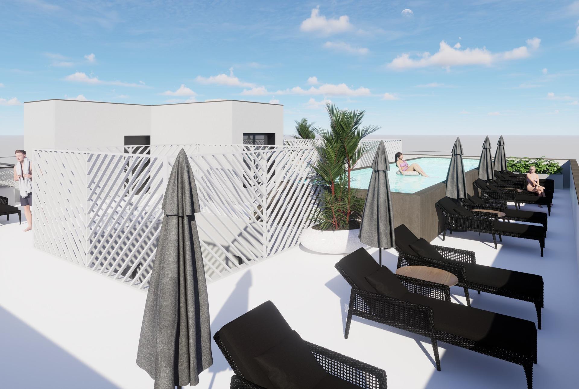 Penthouse te koop in Torrevieja | 3 slaapkamers H9089