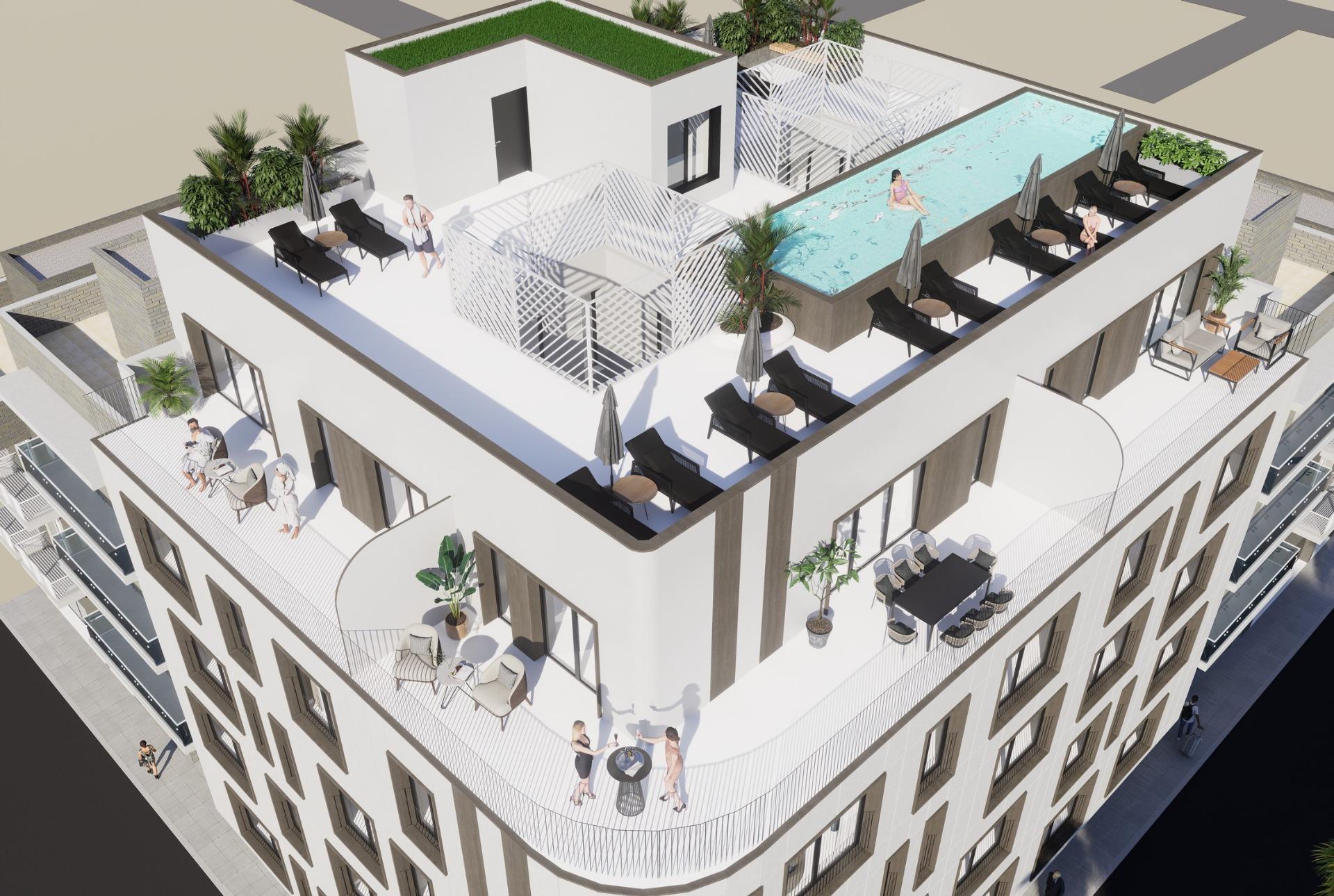 Penthouse te koop in Torrevieja | 3 slaapkamers H9089