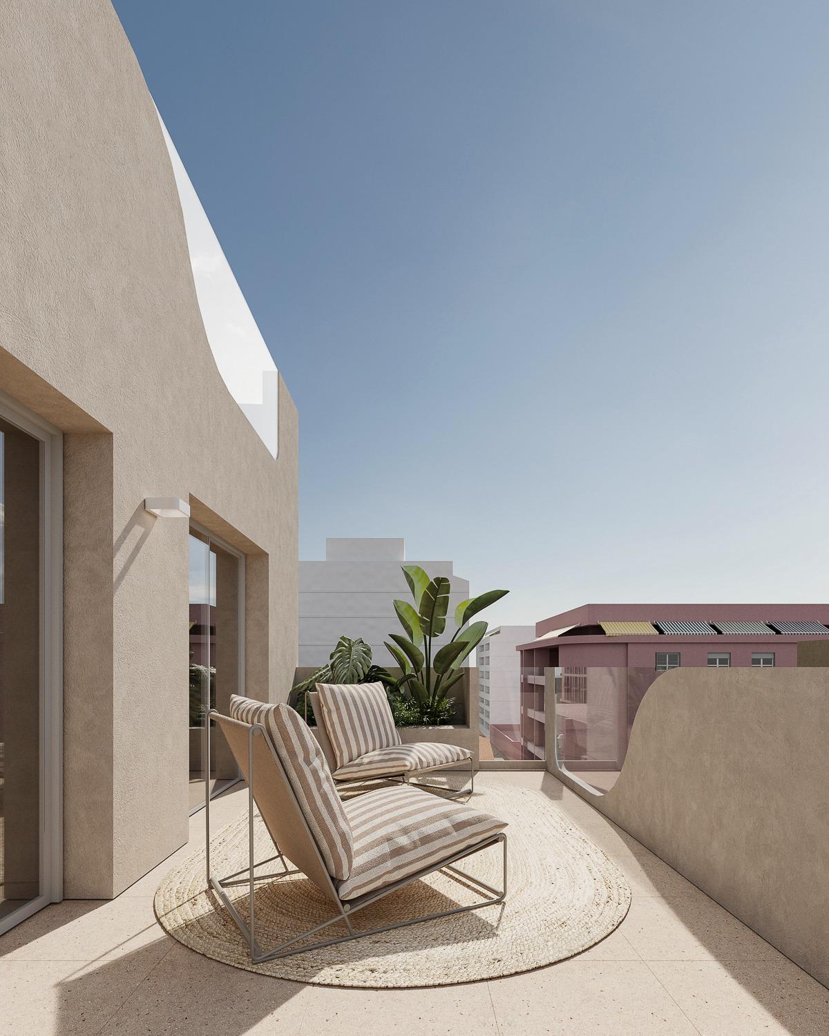 Penthouse te koop in Torrevieja | 1 slaapkamers H9182