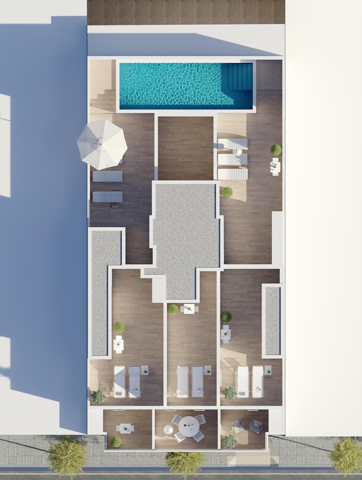 penthouse te koop in Torrevieja | 3 slaapkamers H9471