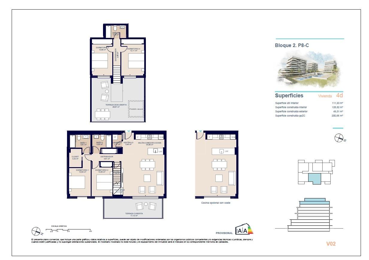 Penthouse te koop in Villajoyosa | 4 slaapkamers H1032