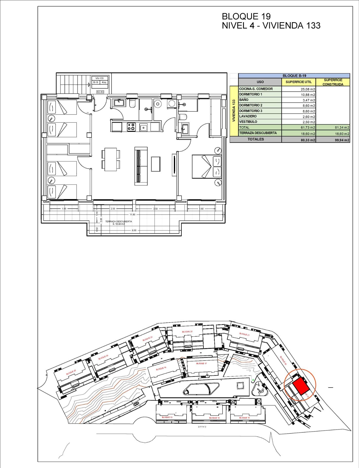 Penthouse te koop in Xeresa | 3 slaapkamers H9337