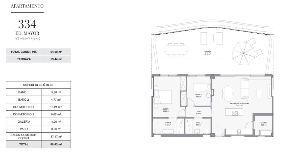 Penthouses te koop in Alfaz del Pi | 3 slaapkamers H326639