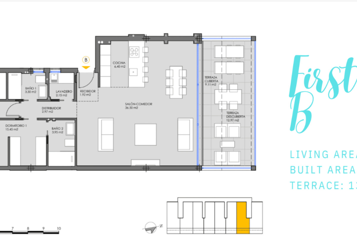 Penthouses te koop in Cartagena | 2 slaapkamers H376104