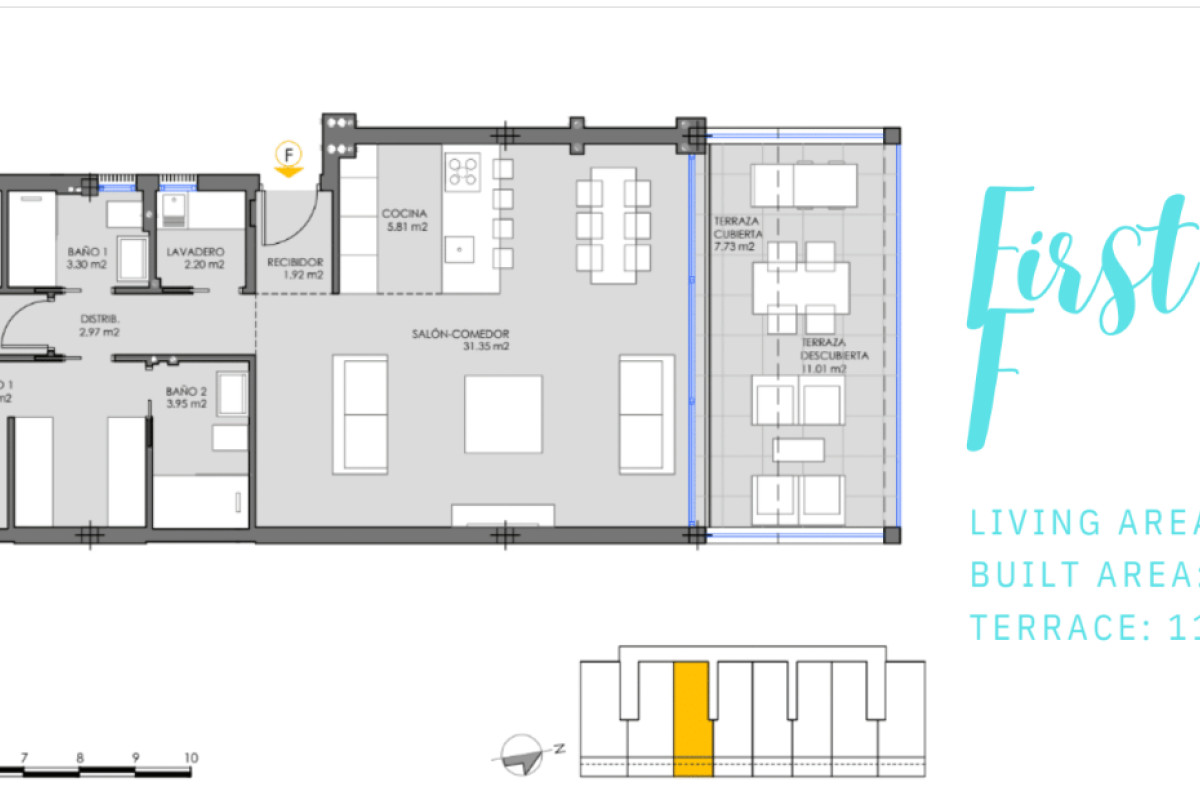 Penthouses te koop in Cartagena | 2 slaapkamers H376104