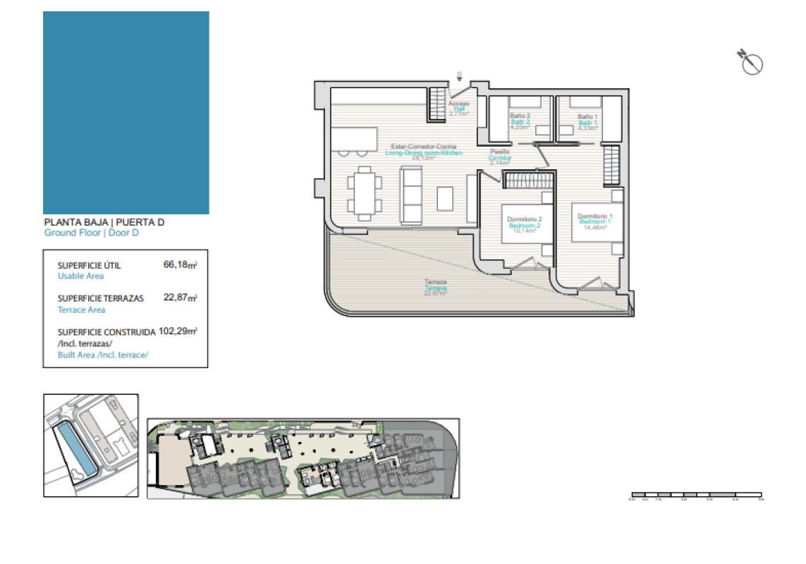Penthouses te koop in La Villajoyosa / Vila Joiosa | 2 slaapkamers H451541