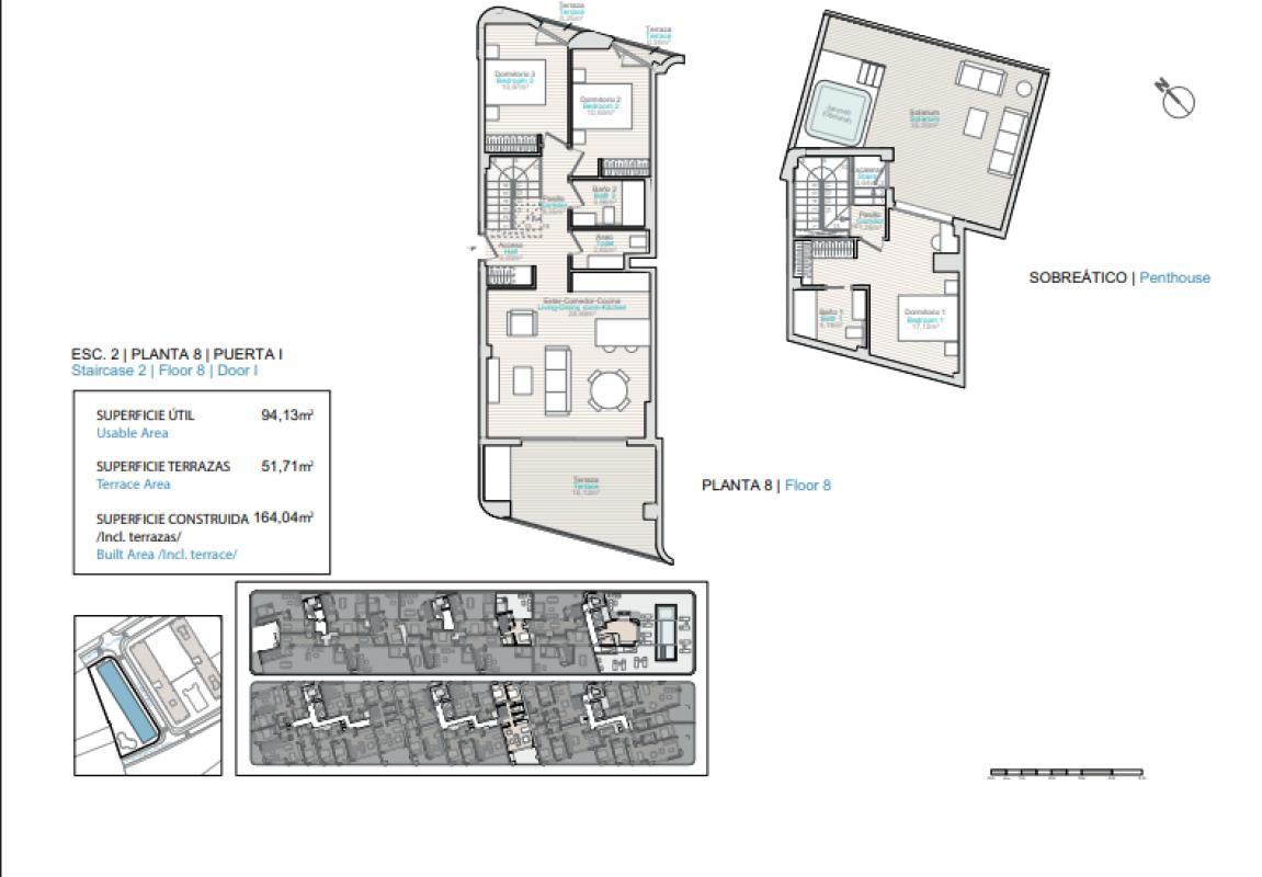 Penthouses te koop in La Villajoyosa / Vila Joiosa | 2 slaapkamers H451541