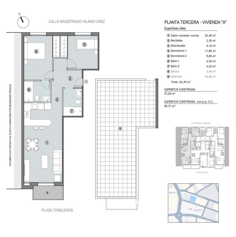 apartment te koop in Mazarrón | 2 slaapkamers H460031