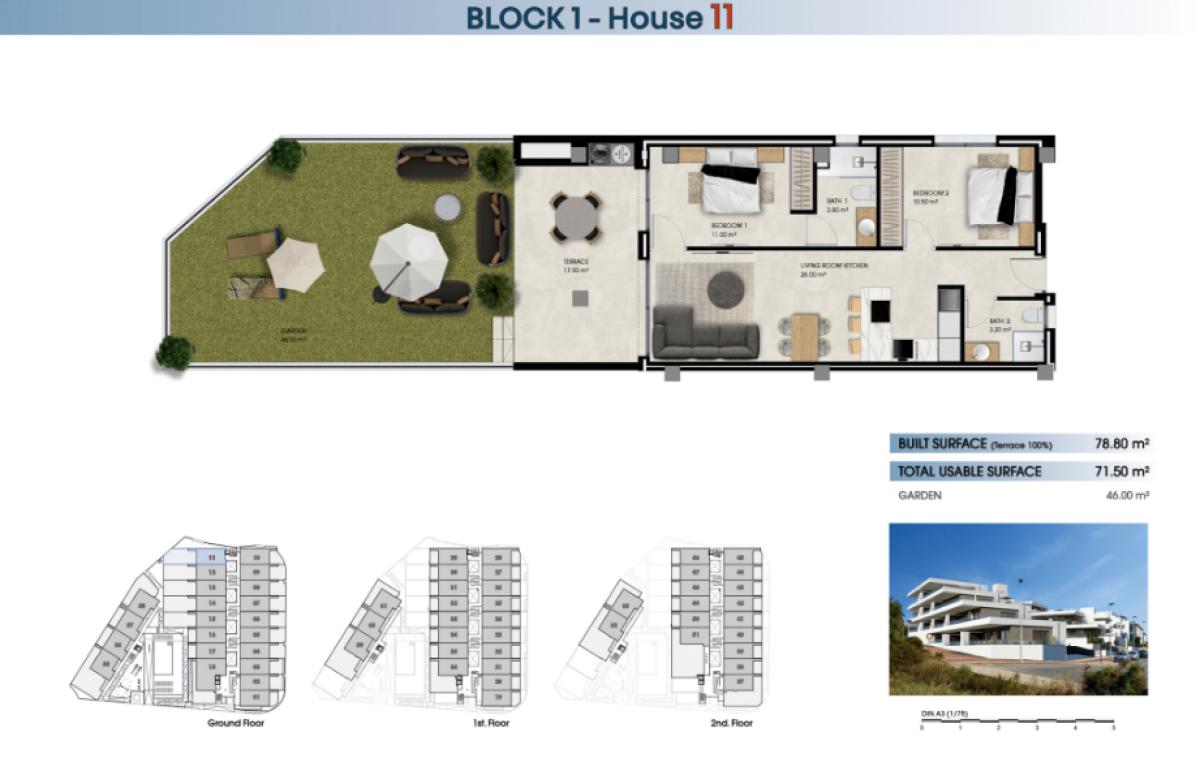 Penthouses te koop in The Marina | 2 slaapkamers H430527