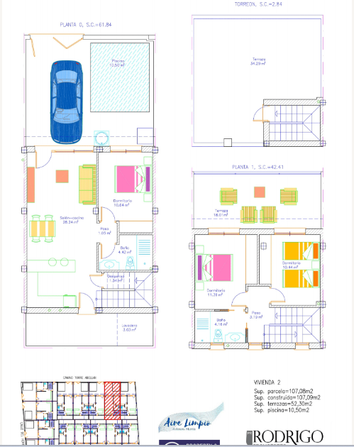 Terraced houses te koop in Avileses | 3 slaapkamers H60507