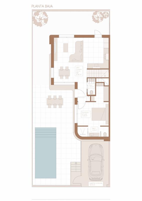 Terraced houses te koop in Daya Nueva | 3 slaapkamers H427804